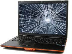 uszkodzony laptop