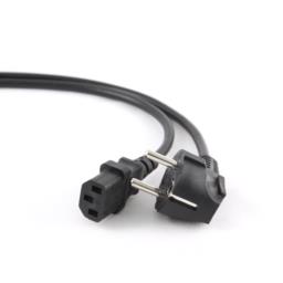 Kabel GEMBIRD PC-186-VDE-10M (C13 / IEC C13 / IEC 320 C13 - Schuko ; 10m; kolor czarny)
