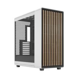 Przezroczysta obudowa Fractal Design North XL RC Chalk TG, Midi-Tower, ATX, Szkło hartowane - białe