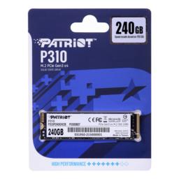 SSD Patriot Viper P310 M.2 PCI-Ex4 NVMe 240GB