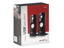 Zestaw głośników komputerowe AUDIOCORE AC860 (2.0; kolor czarny)