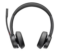 Zestaw słuchawkowy Bluetooth Poly Voyager 4320 MS Teams Certified USB-A Headset with charge stand +BT700 dongle 77Z00AA