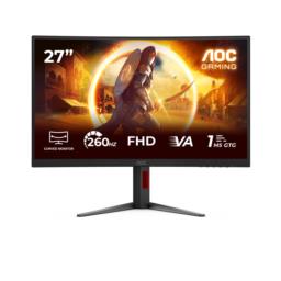 AOC G4 C27G4Z2 monitor komputerowy 68,6 cm (27") 1920 x 1080 px Full HD LCD Czarny, Czerwony