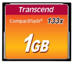 Transcend 1 GB CF 133x Karta pamięci CompactFlash MLC