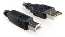 Kabel GEMBIRD CCP-USB2-AMBM-10 (USB 2.0 typu A M - USB 2.0 typu B M; 3m; kolor czarny)