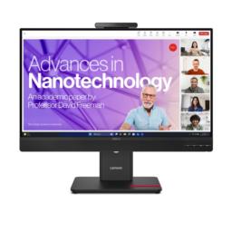 Lenovo ThinkVision T27QD-4v monitor komputerowy 68,6 cm (27") 2560 x 1440 px Quad HD LCD Czarny