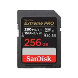 KARTA SANDISK EXTREME PRO SDXC 256GB 280/150 MB/s V60 UHS-II