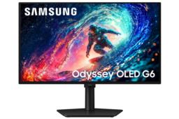 Samsung G61SH monitor komputerowy 68,6 cm (27") 2560 x 1440 px Quad HD OLED Czarny