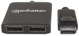 Rozdzielacz AV Splitter DisplayPort 1x2 4K*30Hz MST Hub