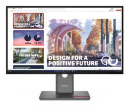 Lenovo ThinkVision P27QD-40 LED display 68,6 cm (27") 2560 x 1440 px Wide Quad HD Czarny