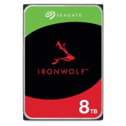 Dysk HDD Seagate IronWolf ST8000VN004 (8 TB ; 3.5"; 256 MB; 7200 obr/min)