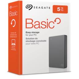 Dysk zewnętrzny HDD Seagate Basic (5TB; 2.5"; USB 3.2 Gen 1; STJL5000400)