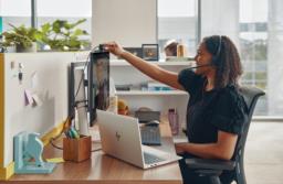 POLY Zestaw słuchawkowy Blackwire 3220 Stereo USB-C + przejściówka USB-C/A