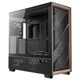 Antec FLUX PRO Full Tower Czarny, Drewno