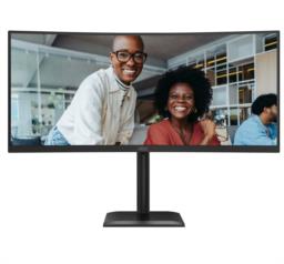 AOC CU34E4C monitor komputerowy 86,4 cm (34") 3440 x 1440 px Czarny