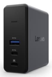 Lenovo X9 Charging GaN Dock Przewodowa USB 3.2 Gen 2 (3.1 Gen 2) Type-C Szary