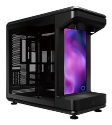 Cooler Master MasterFrame 360 STAGE LCD Full Tower Czarny, Przezroczysty