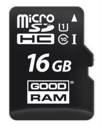 Karta pamięci GoodRam M1AA-0160R12 (16GB; Class 10, Class U1; Adapter, Karta pamięci)