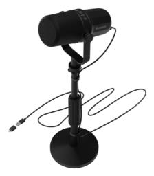 Mikrofon GENESIS RADIUM 750D studyjny USB/XLR statyw
