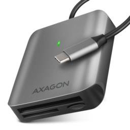 Axagon CRE-S3C czytnik kart USB 3.2 Gen 1 (3.1 Gen 1) Type-C Szary
