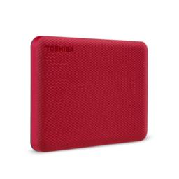 Toshiba Canvio Advance zewnętrzny dysk twarde 4 TB 2.5" USB Typu-A 2.0/3.2 Gen 1 (3.1 Gen 1) Czerwony
