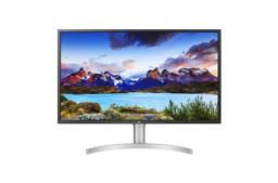 LG 32UL750P-W monitor komputerowy 81,3 cm (32") 3840 x 2160 px 4K Ultra HD LED Srebrny, Biały