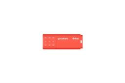 GOODRAM FLASHDRIVE 64GB UME3 USB 3.0 ORANGE
