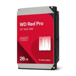 Dysk HDD WD Red Pro WD260KFGX (26 TB ; 3.5"; 512 MB; 7200 obr/min)