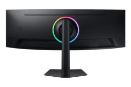 Samsung G95C monitor komputerowy 124,5 cm (49") 5120 x 1440 px Dual QHD LED Czarny