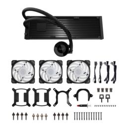 In Win IW-LC-MR36 system chłodzenia komputerów Procesor Zestaw do chłodzenia płynami 12 cm Czarny