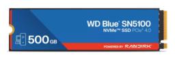Western Digital WD Blue SN5100 500 GB M.2 PCI Express 4.0 NVMe QLC 3D NAND
