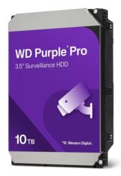 Dysk HDD WD Purple Pro WD102PURP (10 TB ; 3.5"; 256 MB; 7200 obr/min)