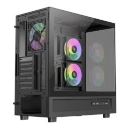 GameMax NEX C51 BK zabezpieczenia & uchwyty komputerów Czarny
