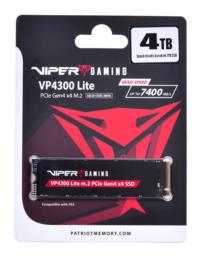 SSD Patriot Viper VP4300L M.2 PCI-Ex4 NVMe 4TB