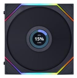 Lian Li Uni Fan TL LCD Obudowa komputera, Procesor Wentylator 14 cm Czarny 1 szt.