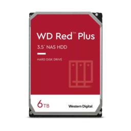 Dysk HDD WD Red Plus WD60EFPX (6 TB ; 3.5"; 256 MB; 5400 obr/min)