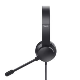 Zestaw słuchawkowy Trust HS-201 Black