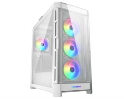 Obudowa Cougar Gaming Duoface Pro RGB - Midi Tower - PC - biały - ATX - EATX - micro ATX - Mini-ITX - SSI CEB - Metal - Szkło hartowane - Gry