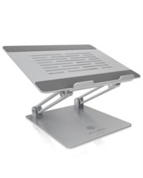 Podstawka pod laptopa ICY BOX IB-NH300 Srebrny Aluminium Silikon 43.2 cm (17") 3 kg 15 cm