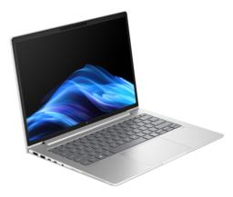 HP EliteBook 6 G1a Next Gen AI PC Copilot+ PC AMD Ryzen AI 5 340 Laptop 35,6 cm (14") WUXGA 16 GB DDR5-SDRAM 512 GB SSD Wi-Fi 6E (802.11ax) Windows 11 Pro Srebrny