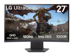 LG 27GS60QC-B monitor komputerowy 68,6 cm (27") 2560 x 1440 px Full HD LCD Czarny