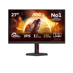 AOC G4 27G4ZR/69 monitor komputerowy 68,6 cm (27") 1920 x 1080 px Czarny, Czerwony