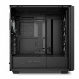 Sharkoon REBEL C70G RGB Full Tower Czarny, Drewno