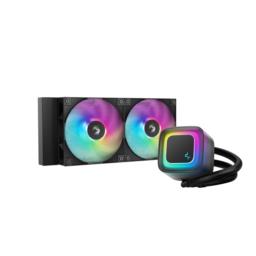 DeepCool LE240 V2 Procesor Chłodnica cieczy all-in-one 12 cm Czarny