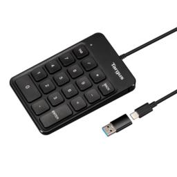 Targus AKP13GL klawiatura numeryczna Uniwersalne USB Czarny