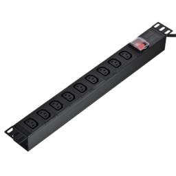 Listwa zasilająca 19"- 9xgniazdo UPS - wtyk UPS-C14
