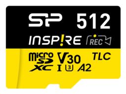 Silicon Power microSDXC Power Inspire 512GB V30 TLC 170/150 MB/S
