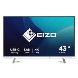 Monitor EIZO 108cm (42,5") EV4340X-WT 16:09 4K 2xHDMI+DP+USB-C IPS