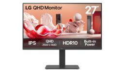 LG 27BA45QB-B monitor komputerowy 68,6 cm (27") 2560 x 1440 px 2K LCD Czarny