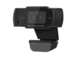 Conceptronic AMDIS03B kamera internetowa 1280 x 720 px USB 2.0 Czarny